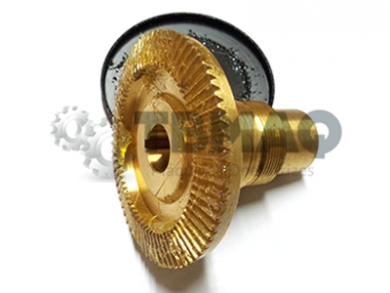Engrenagem de Bronze com Dentes Retos para Fresadoras Ferramenteiras